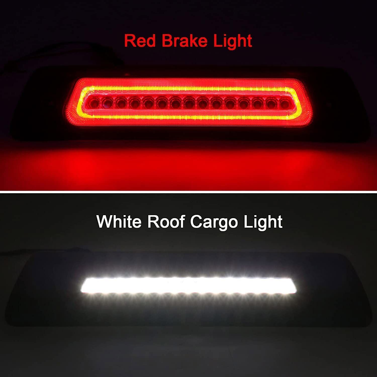 Smoke effect applicable to 2009-2014 F150 LED third brake light and rear reverse cargo light. n