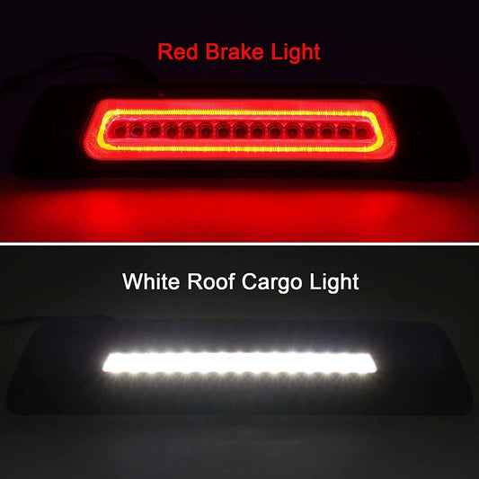 Smoke effect applicable to 2009-2014 F150 LED third brake light and rear reverse cargo light. n