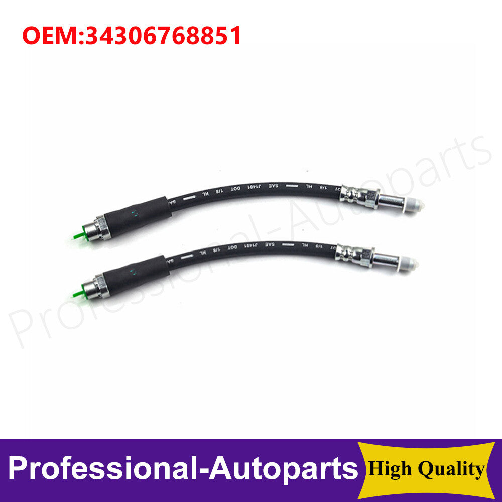 2-piece rear brake hose assembly 34306768851 for BMW 13 Series, X1, E90, E91