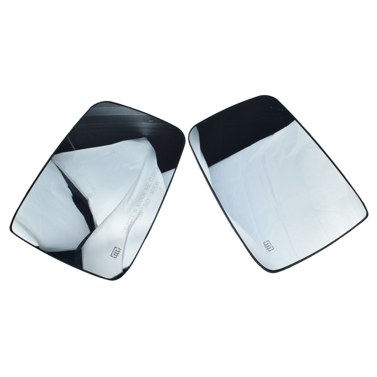 Heated Mirror Glass Driver & Passenger Side for Dodge for Ram 1500 2500 68050299AA Q