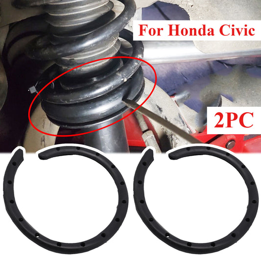 2X for Honda for Civic Front Rear Coil Spring Rubber Sleeve for Seat Cushion Accessories