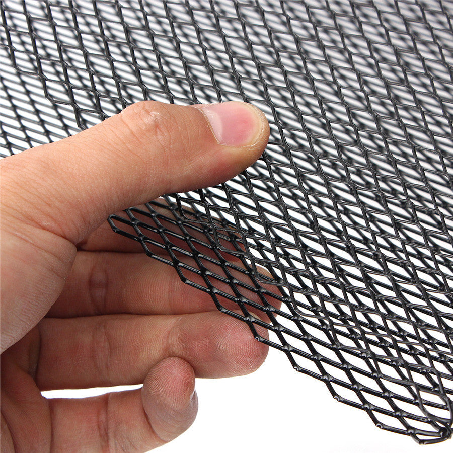 Universal Car Aluminium Rhombus Racing Grille Mesh Vent Tuning Grill Mesh 8x16mm