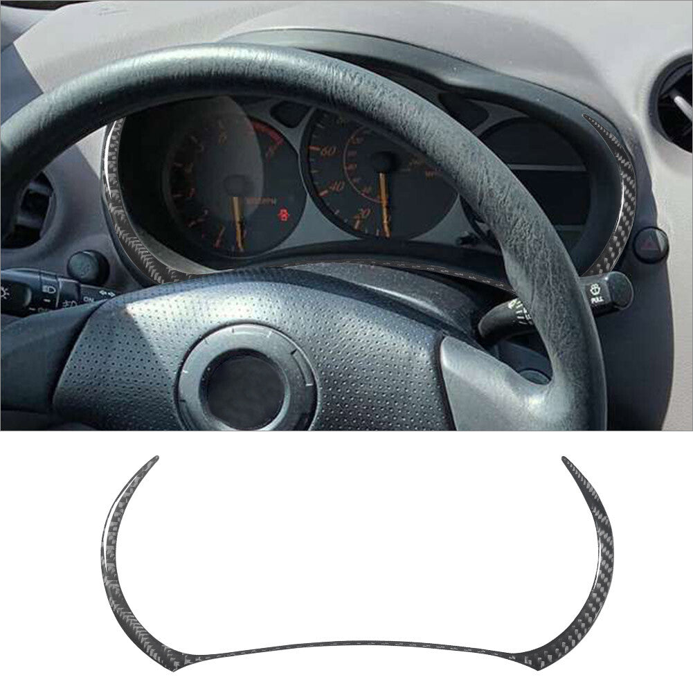 Red Carbon Fiber Rear Air Vent Outlet Panel Trim Cover For F150 2004-2008 v