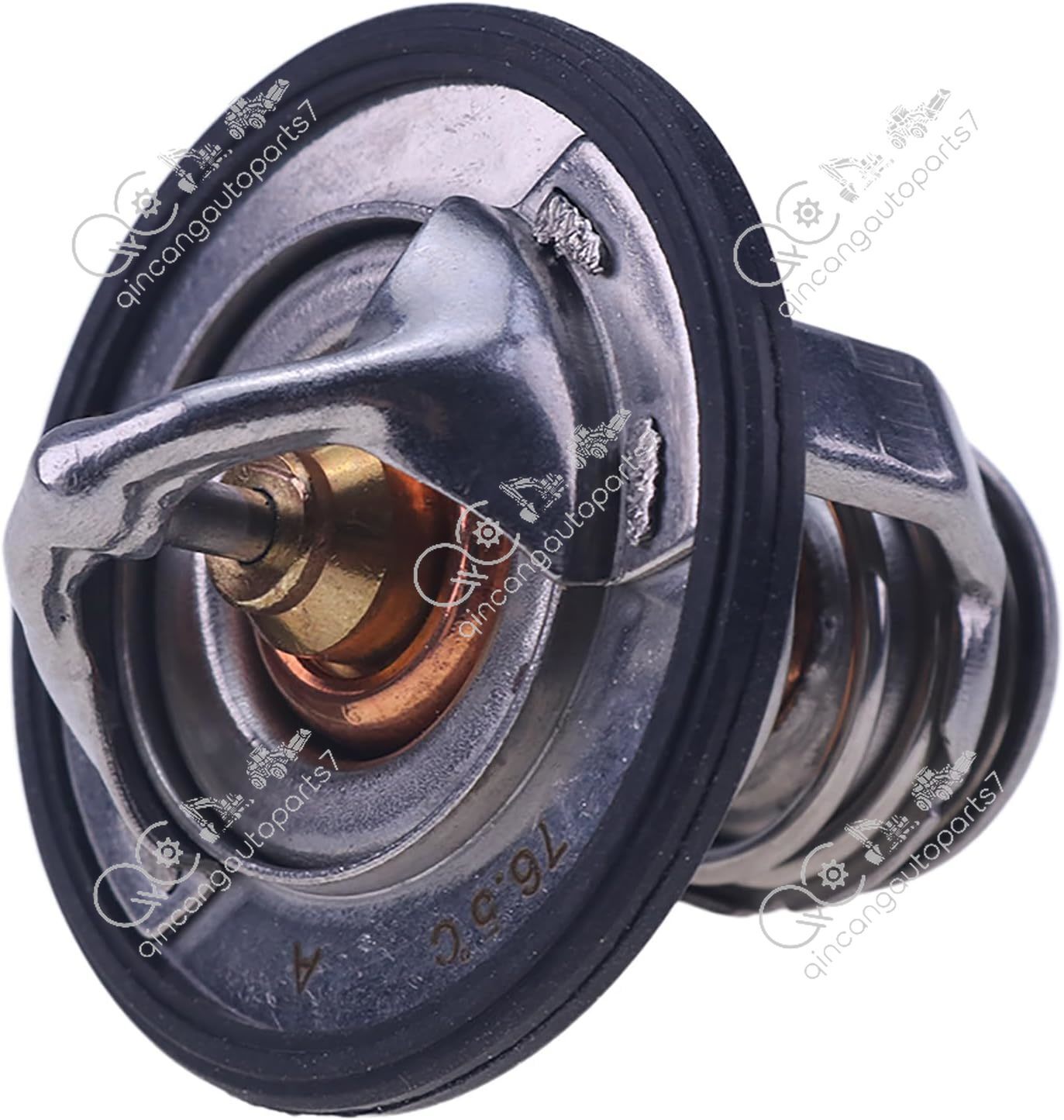 Thermostat With Gasket 235-4959 forCaterpillar CAT Engine 3044C C3.4 Loader 279C