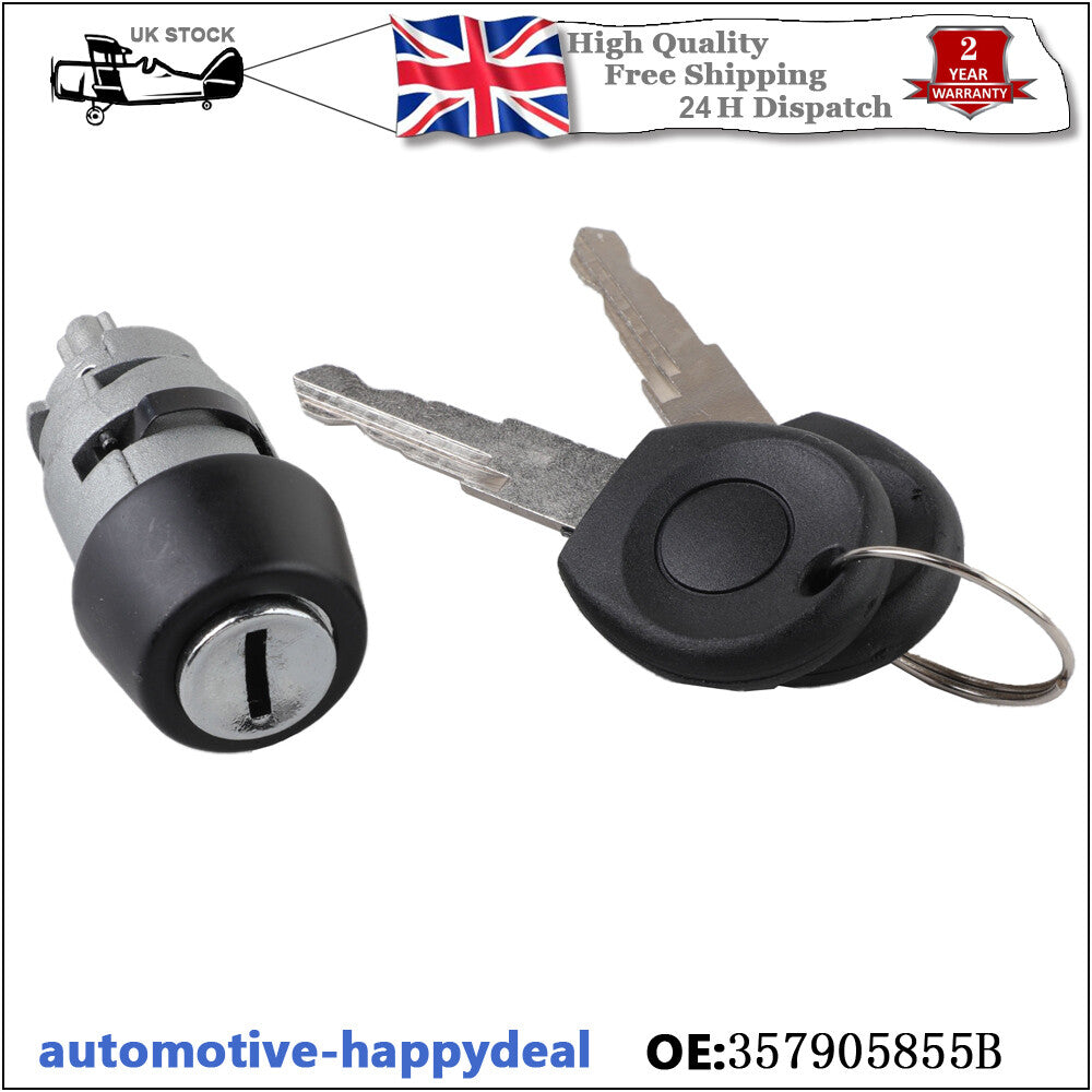 for VW T4 TRANSPORTER / CARAVELLE 90-03 IGNITION BARREL CYLINDER SWITCH KEYS