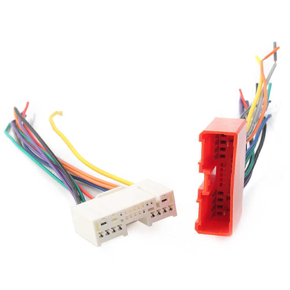 For 2001-2013 for Mazda Car Stereo Radio Installation Wire Wiring Harness Set Copper Q