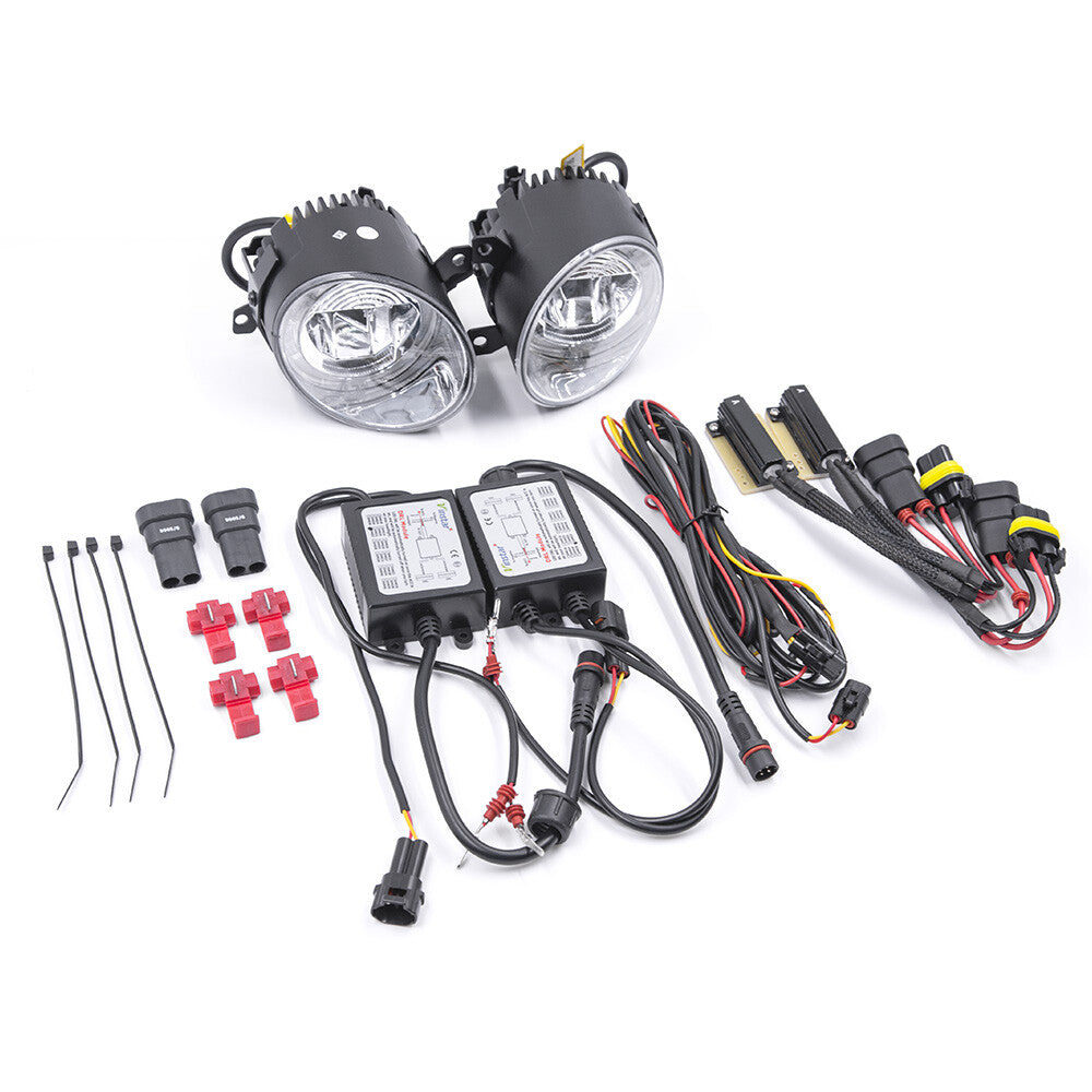  LED headlights for 2007-2011 W204 C-Class DRL headlight upgrade  2900 B