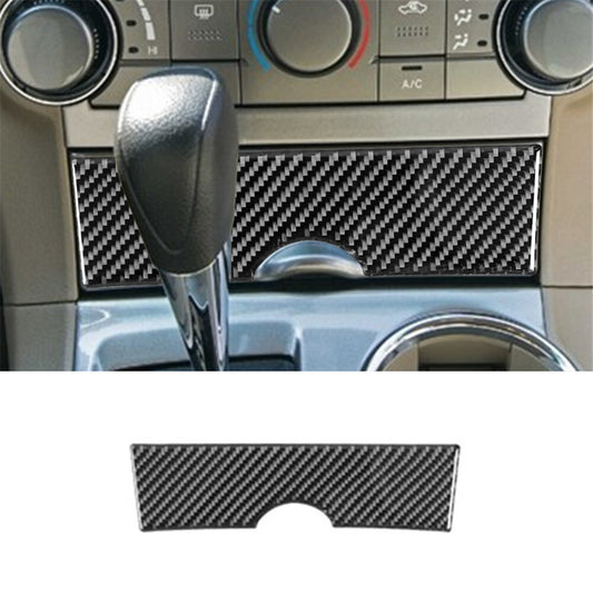 Central Storage LID Panel Trim Cover Carbon Fiber for Toyota Highlander 2008-13