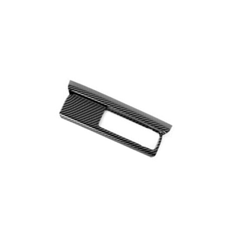 1P Carbon Fiber Cigarette Lighter Panel Cover Trim for Honda for Civic 2022-24 Sedan