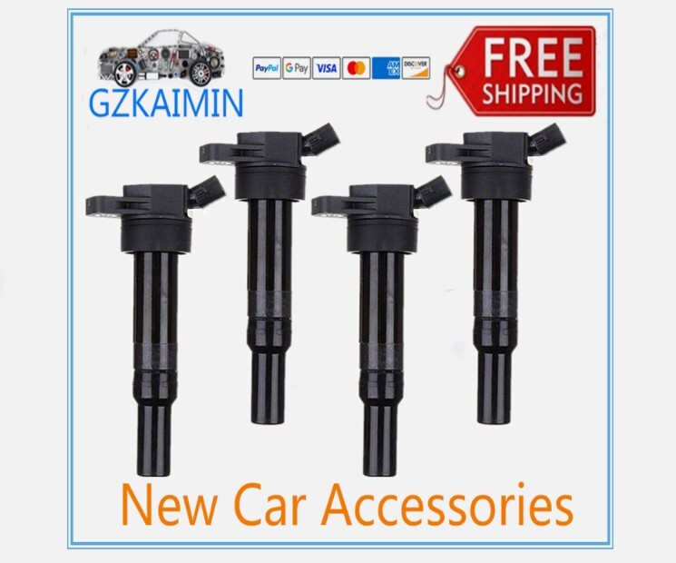 4-pack Equipment Manufacturer 27300-2E000 Ignition Coils for Hyundai for Elantra and for Kia Soul Forte 1.8L/2.0L