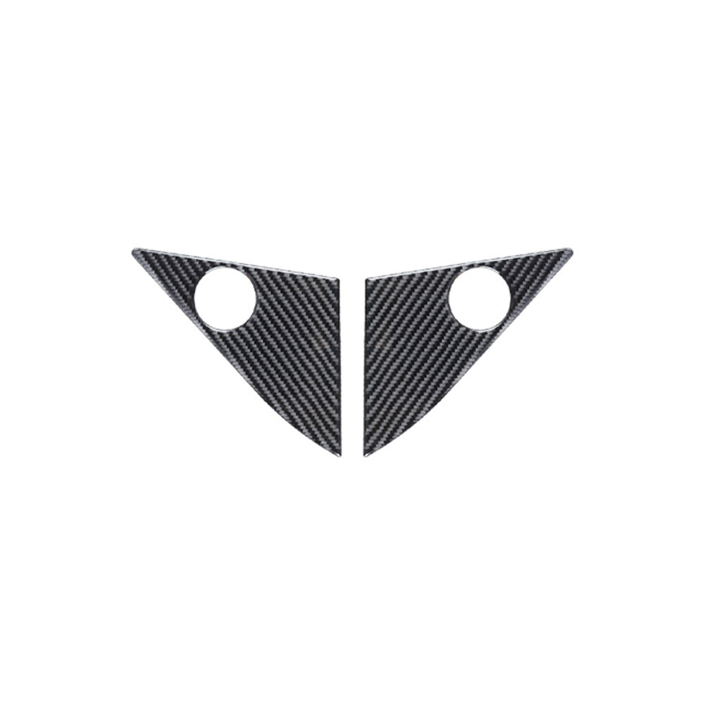 Red Carbon Fiber Front Window Lift Control Trim for LEXUS RX330 RX350 2004-2009 v
