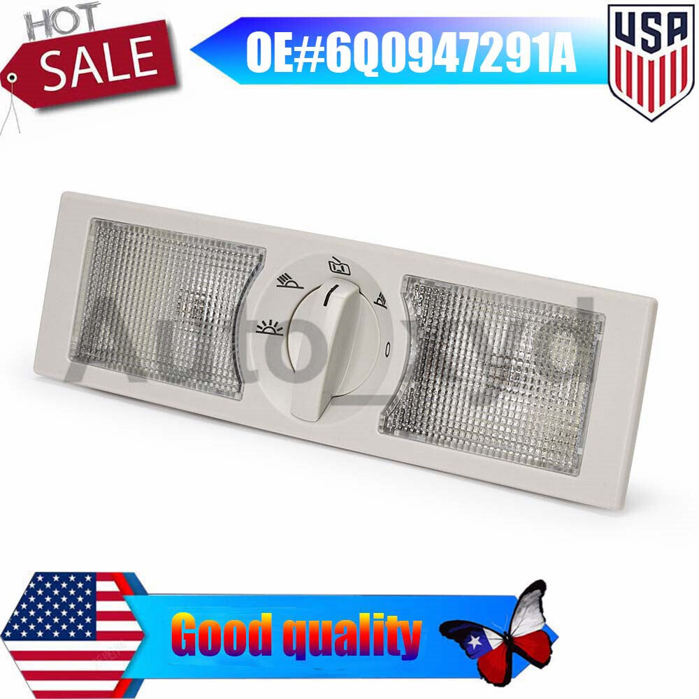 6Q0947291A Gray internal reading light suitable for VW Touran, Amarok, Goller, for Jetta , for Skoda Q