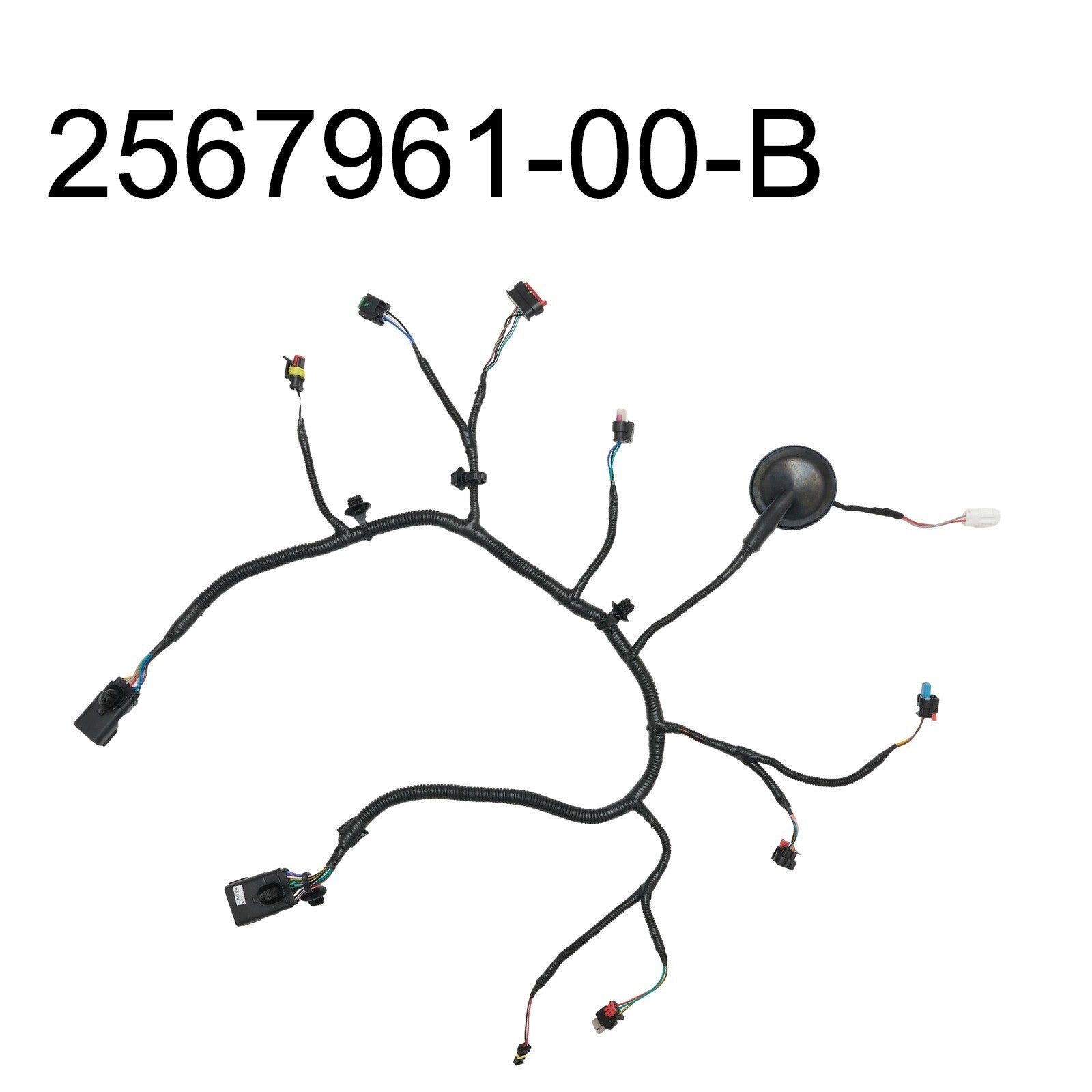 Front Radiator Support Fan Wiring Harness For Model 3 21-2023 2567961?00?B v