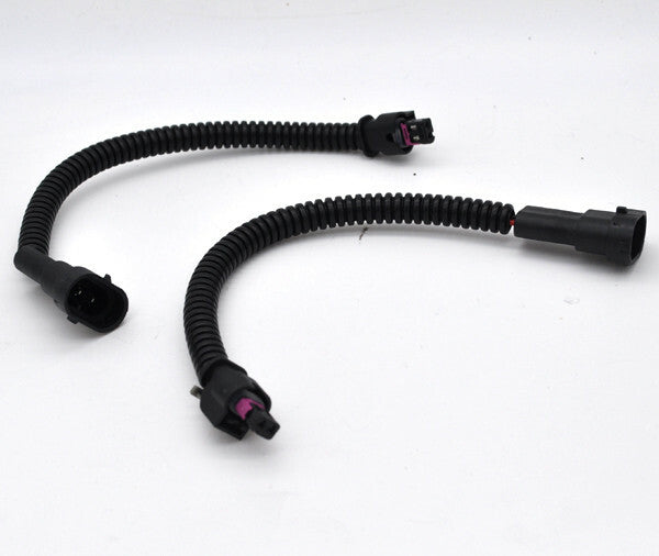 2 LED Fog light Plug&Play Adapter cable for VW Mk7 for Golf Golf7 Halogen to GTI/GTD v