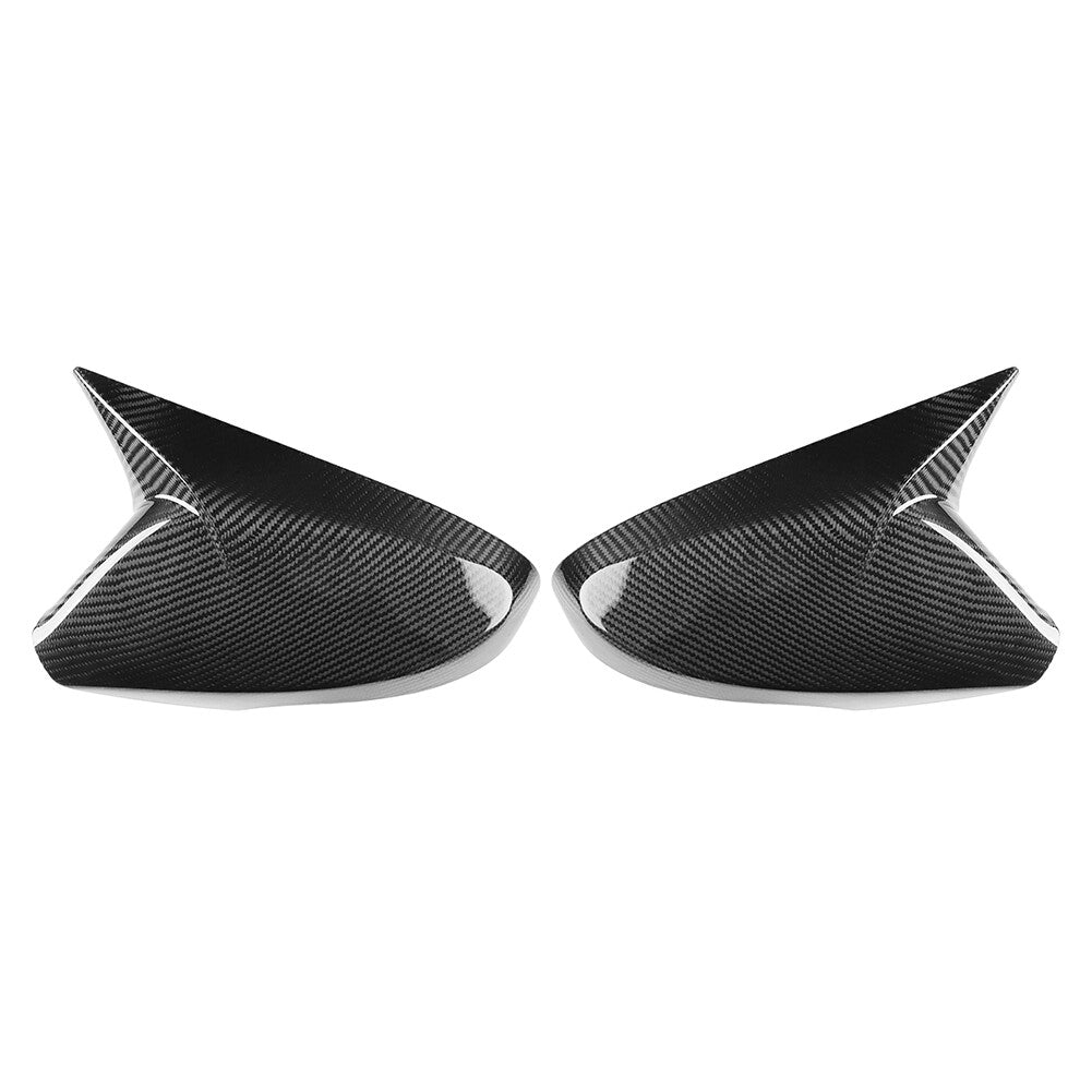 Carbon Fiber Side Door Rearview Mirror Cover Cap for Hyundai for Veloster for Elantra MD