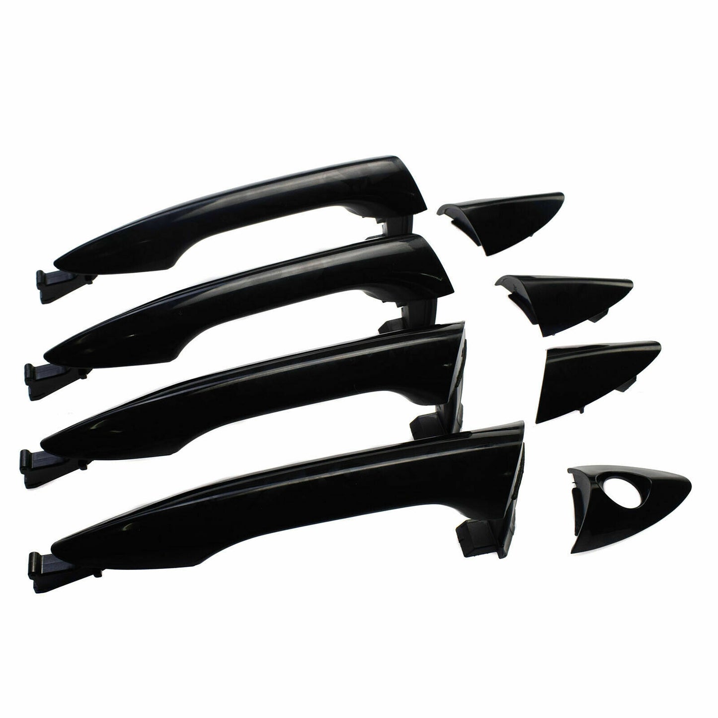 4 Piece Set Exterior Door Handle Front and Rear Set for for Hyundai for Elantra 2011 - 2016- v