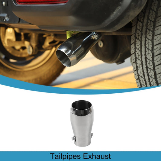 Tailpipes Exhaust Muffler Rear Tail Pipe Tip for Suzuki for Jimny 2019-2023 Chrome