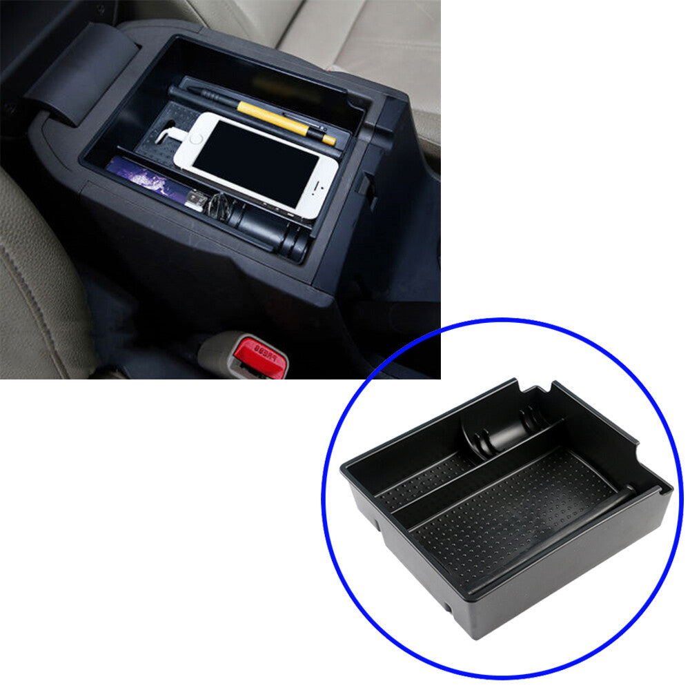 Fits for Tucson IX35 10-2014 Front Center Console Armrest Storage Box Organizer