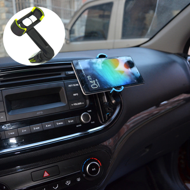 Car Vent Outlet Universal Phone Holder Cradle Scalable Rocker Arm Bracket Clip