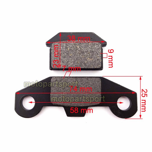 Disk Brake Caliper Pads For 50 70 110 125 140cc Coolster SSR Orion Dirt Pit Bike Q