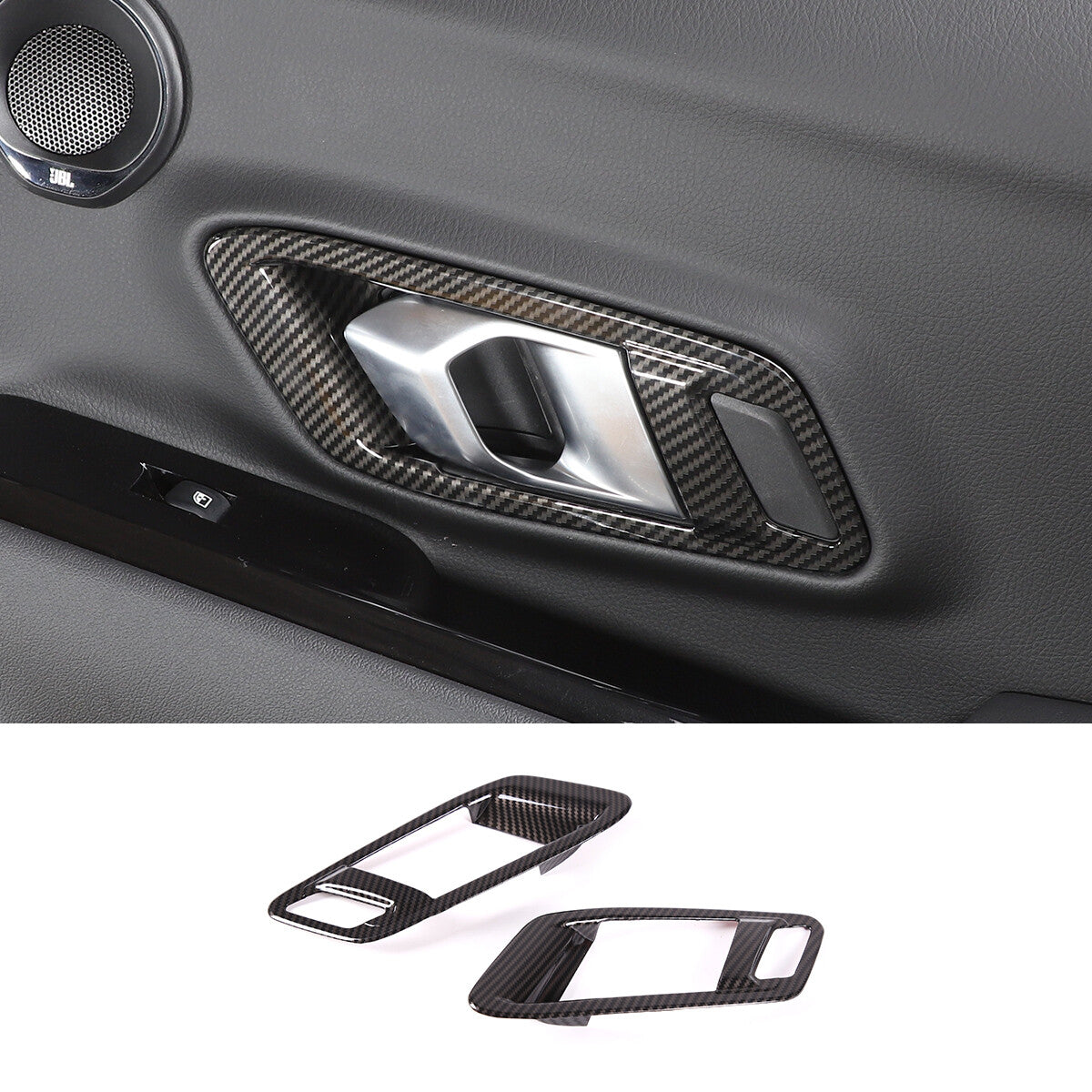 2 Pear wood steering wheel button frame cover decoration suitable for Tandra 22-2023 - v