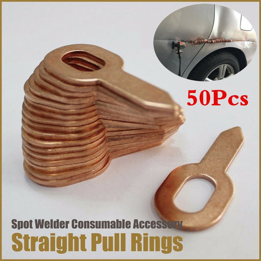 50Dent Puller Rings For Spot Welding Welder Car Body Panel Pulling Washer Tools n