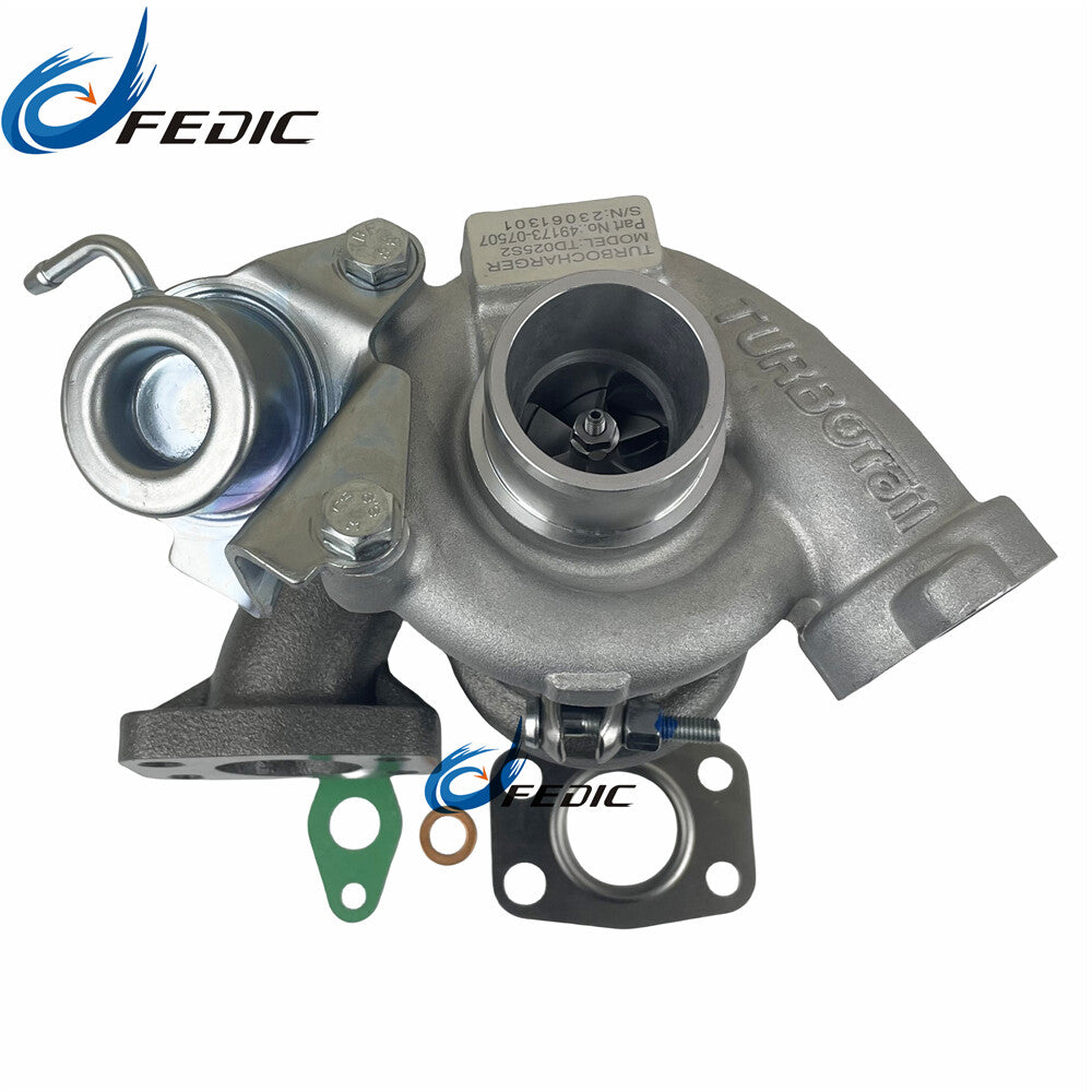 Turbine TD02 49173-07507 for Citroen for Ford for Peugeot 1.6HDi 66 Kw 90 Hp DV6B DV6AT4