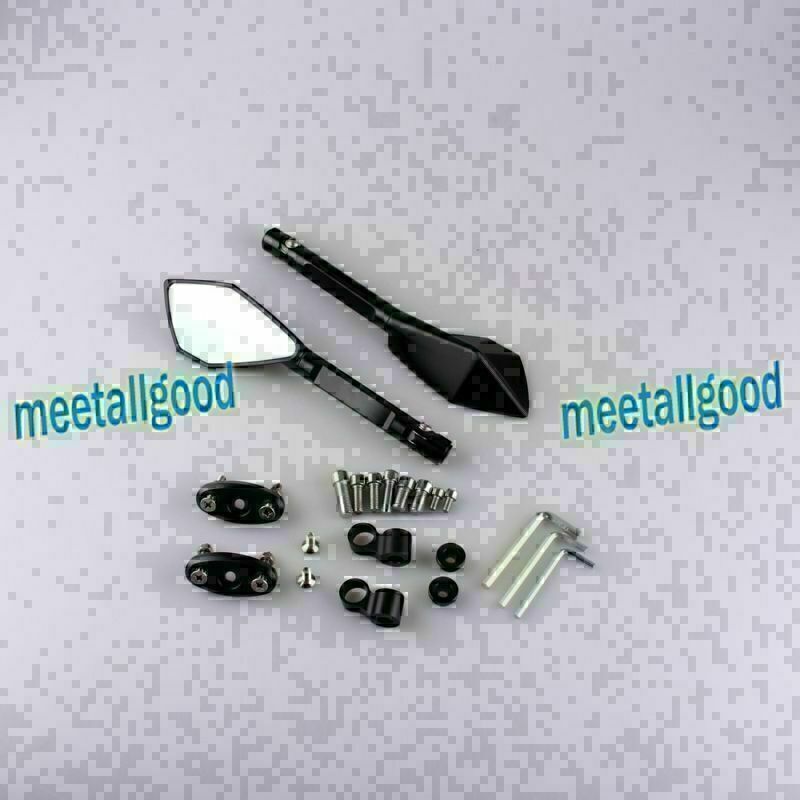 2pcs Rear View Side Mirrors for HONDA CBR600 F 1999 - 2006 Black Motorcycle Q