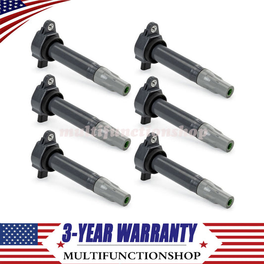 6 Ignition Coils for Dodge for Chrysler Cirrus 2005, 2006, 2007 - 2008 4606869AB60