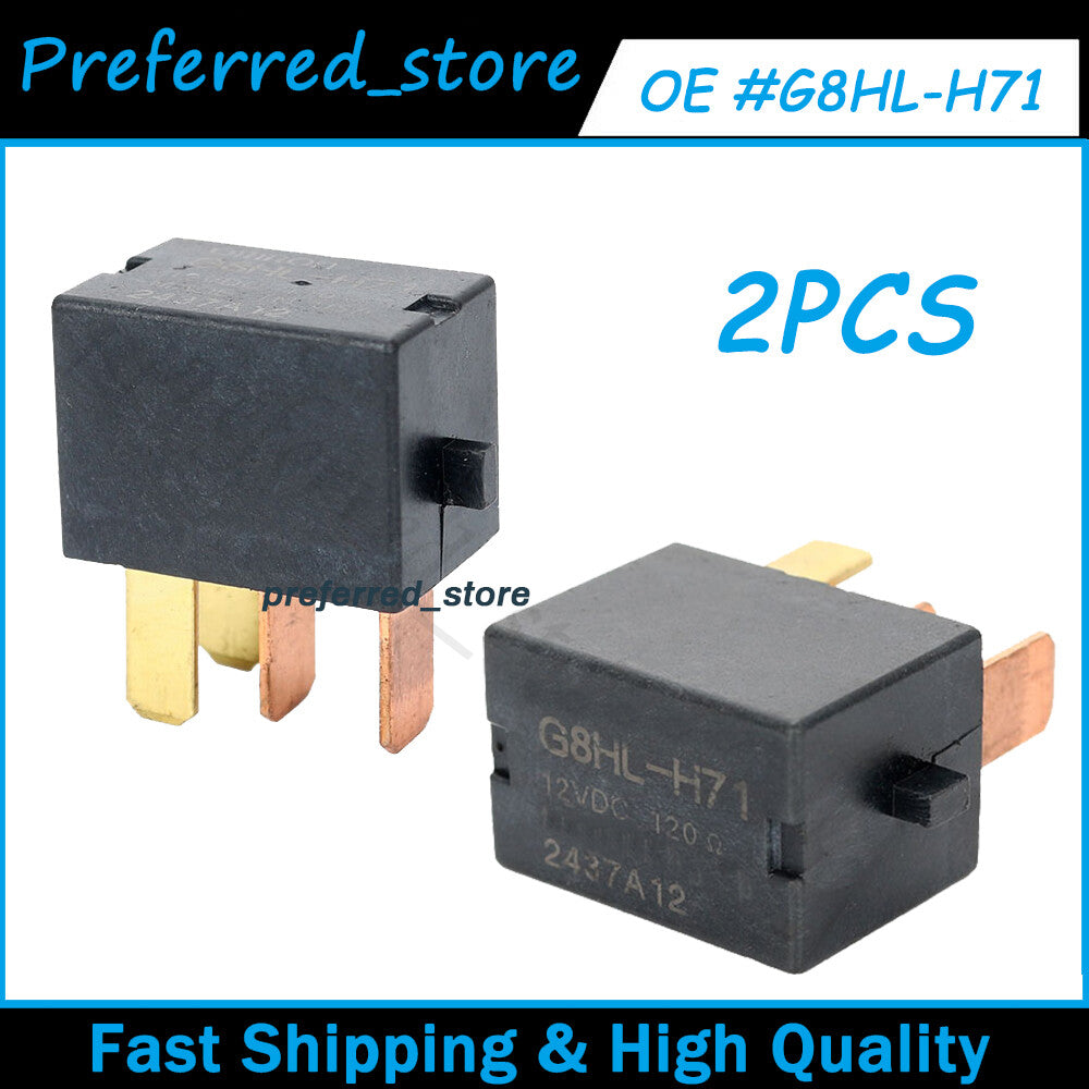 2-pack G8HL-H71 AC and entry-level relays for Honda for ACURA 39794-SDA-A05 39794-SDA-A03- v