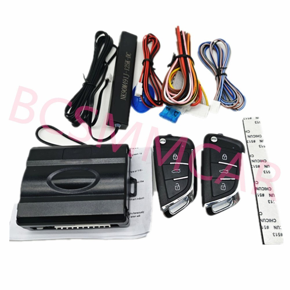 Car for Smart Central Door Lock Locking Keyless Entry System W/2 Remote Controllers
