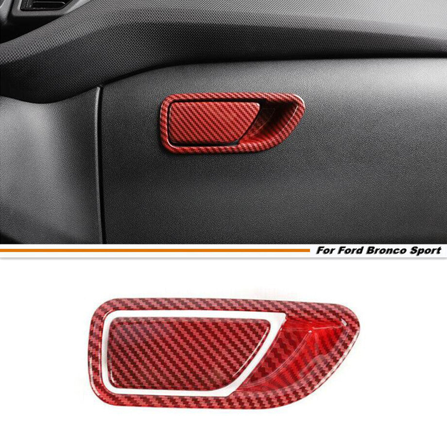 Car for Co -pilot Storage Box Handle Cover Trim Accessories For Bronco Sport 21+ v