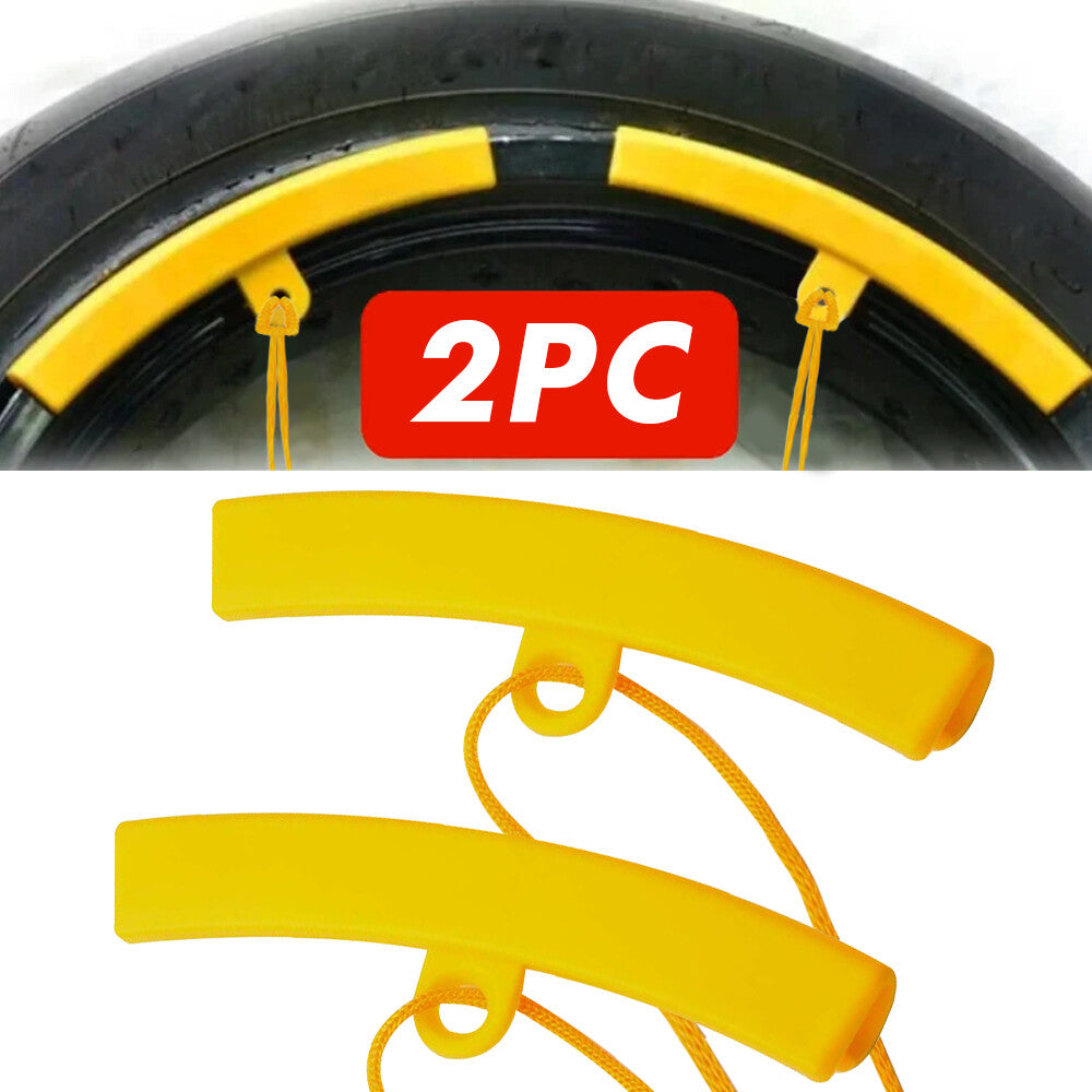 2-Piece Car Tire Changer with Steel Ring Protector and Tire Replacement/Repair Tools (15cm) n