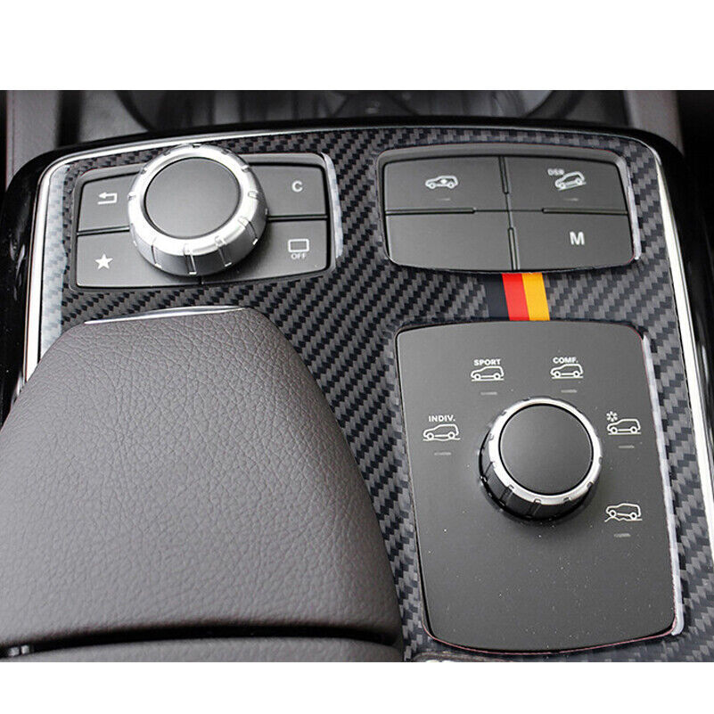 Carbon fiber gear multimedia panel for GLE 2015 - 2018 GLS ML GL- n