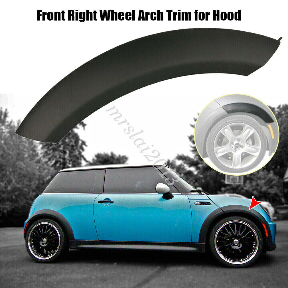 Front Wheel Right Side Upper Fender Arch Cover Trim for Mini Cooper 2002-2008