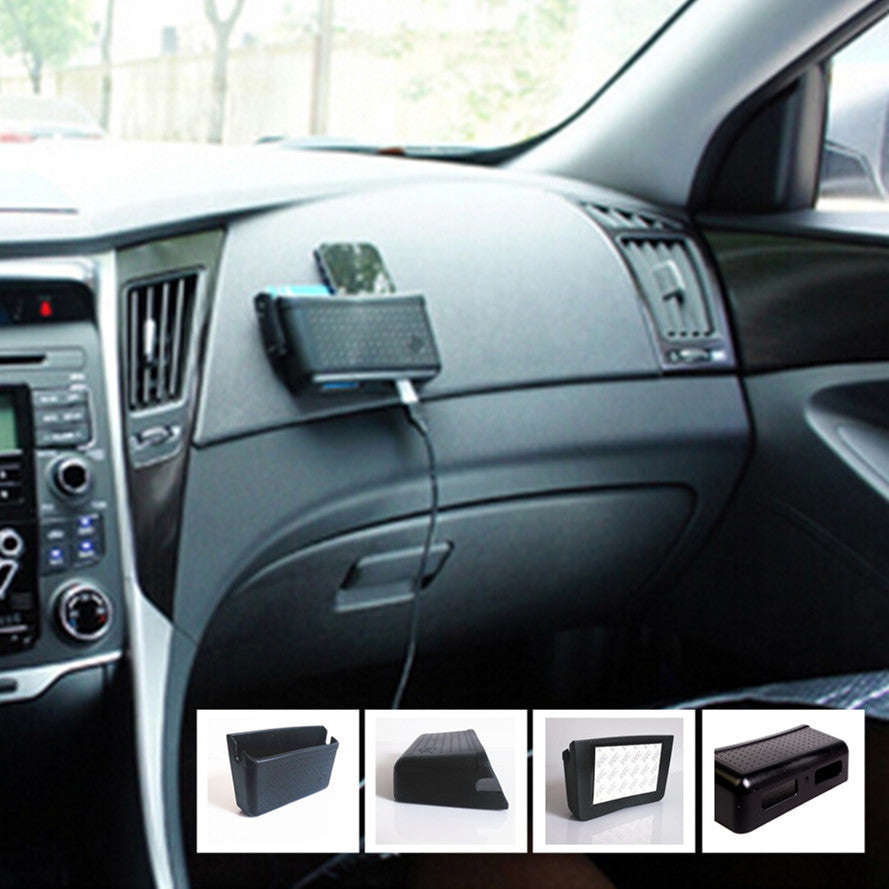 Car Multifunction Storage Large Box Phone Charger Cradle Pocket Bag Organizer