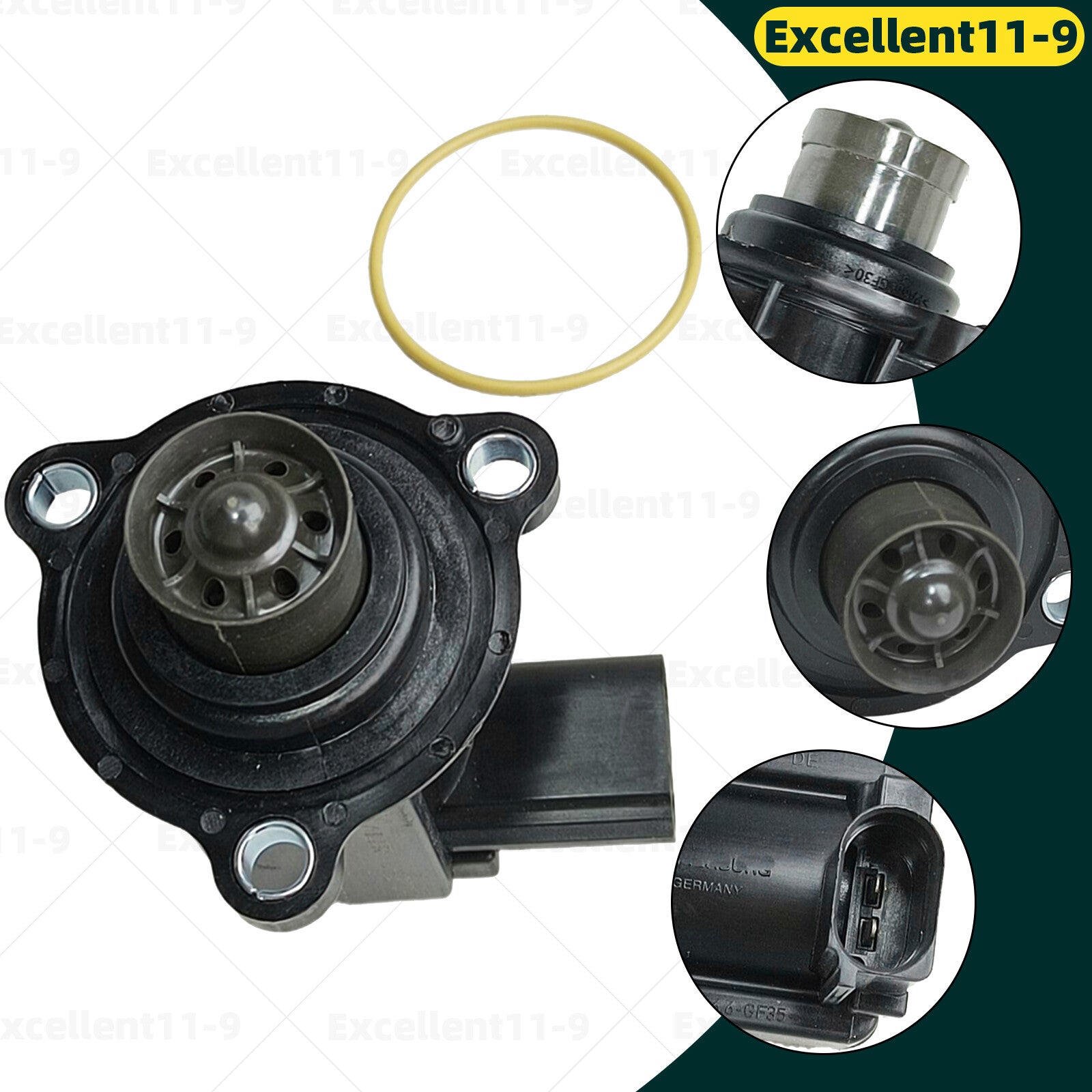 Turbocharger shut-off valve #06H145710C suitable for Beetle, for Tiguan , for Audi A5, A6, Q5, Q7 n