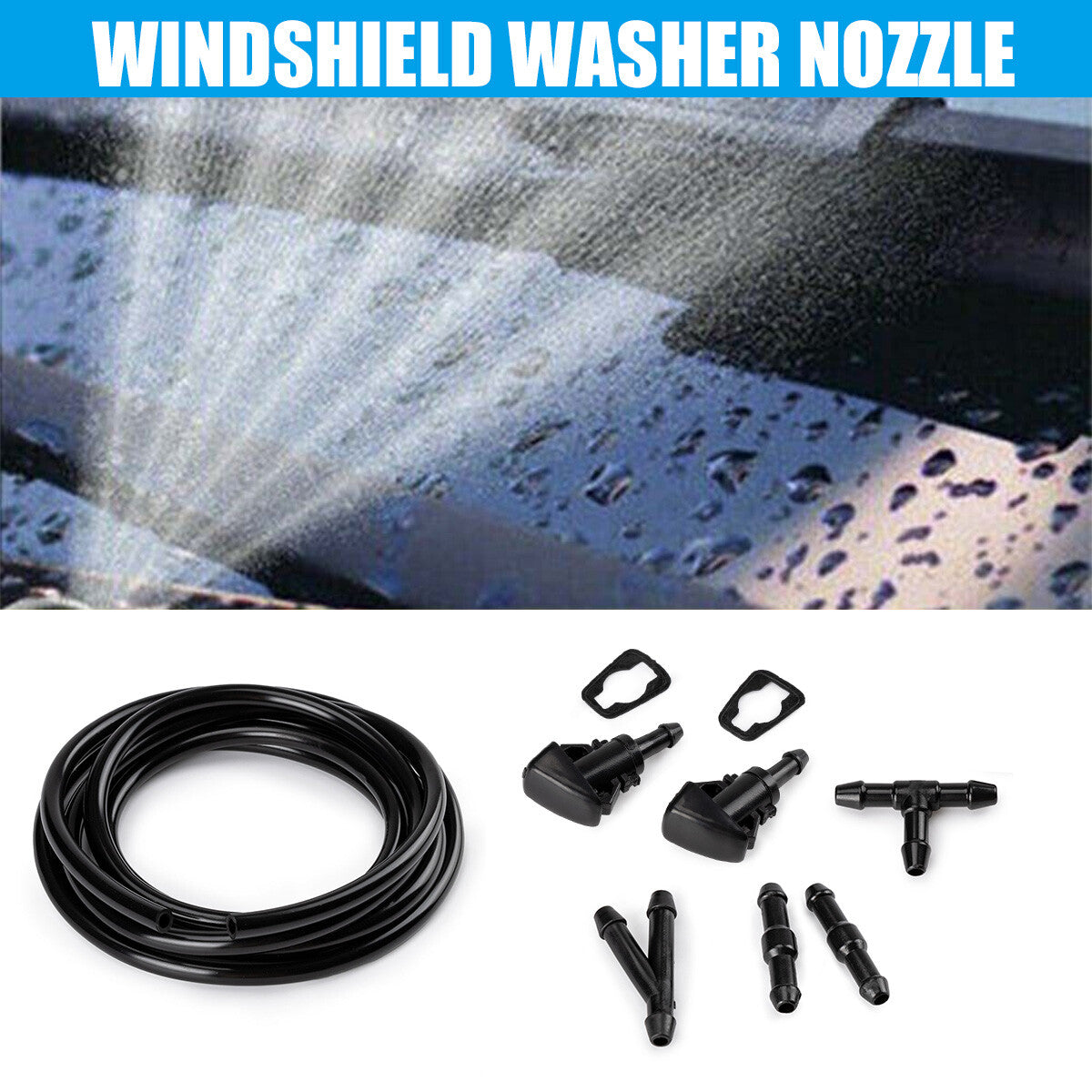 9-Pack Windshield Washer Spray Nozzles for Dodge , for Ram , for Jeep , and for Chrysler v