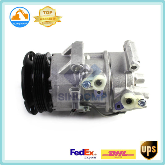 AC Compressor W/Clutch 447260-1178 for Toyota Yaris 1.5L 2007 2008 2009 2010 DHL