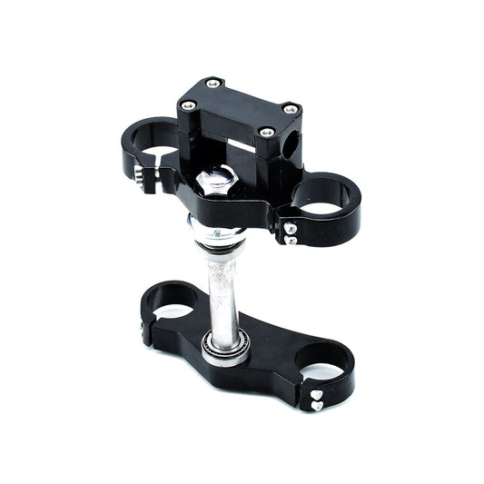 Universal Aluminum Handlebar triple Tree Steering clamp Bar Riser 22mm45/45 205L