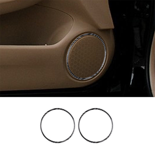 3x Red Driver Side Air Vent Trim Cover Carbon Fiber For Tacoma 2012-2015 v