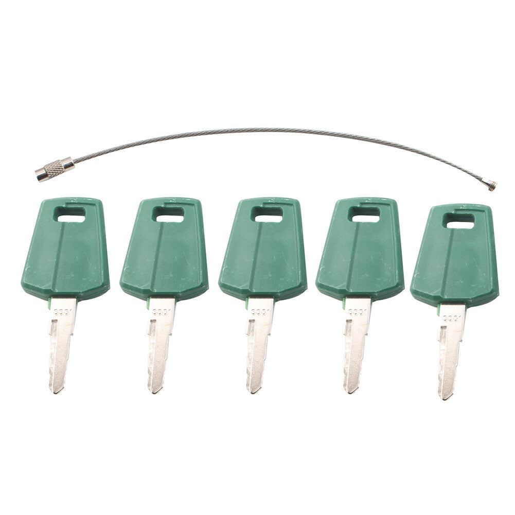 5PCS C001 Keys for Volvo F Series Loader Heavy Equipment Ignition Start Starte