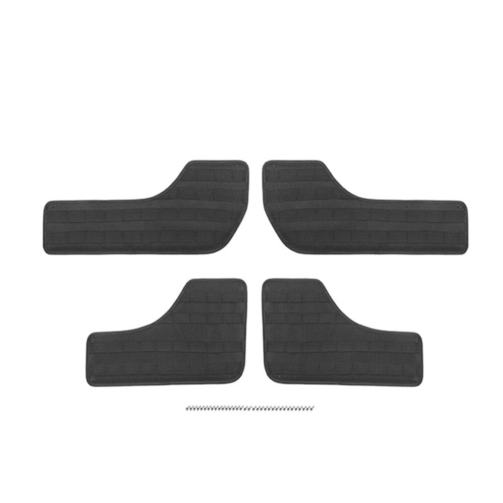 4Pcs Door Storage Tactical Hanging Board Black for Jeep for Wrangler JK 4Dr 2011-17