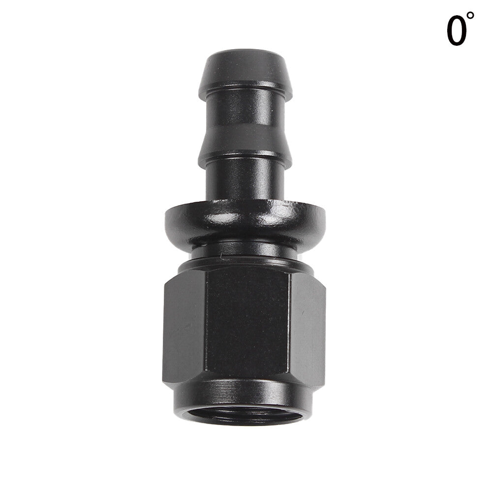 AN4/AN6/AN8/AN10/AN12 Push Lock Hose End Fitting Oil/Fuel/Gas Hose Line Adapter Q