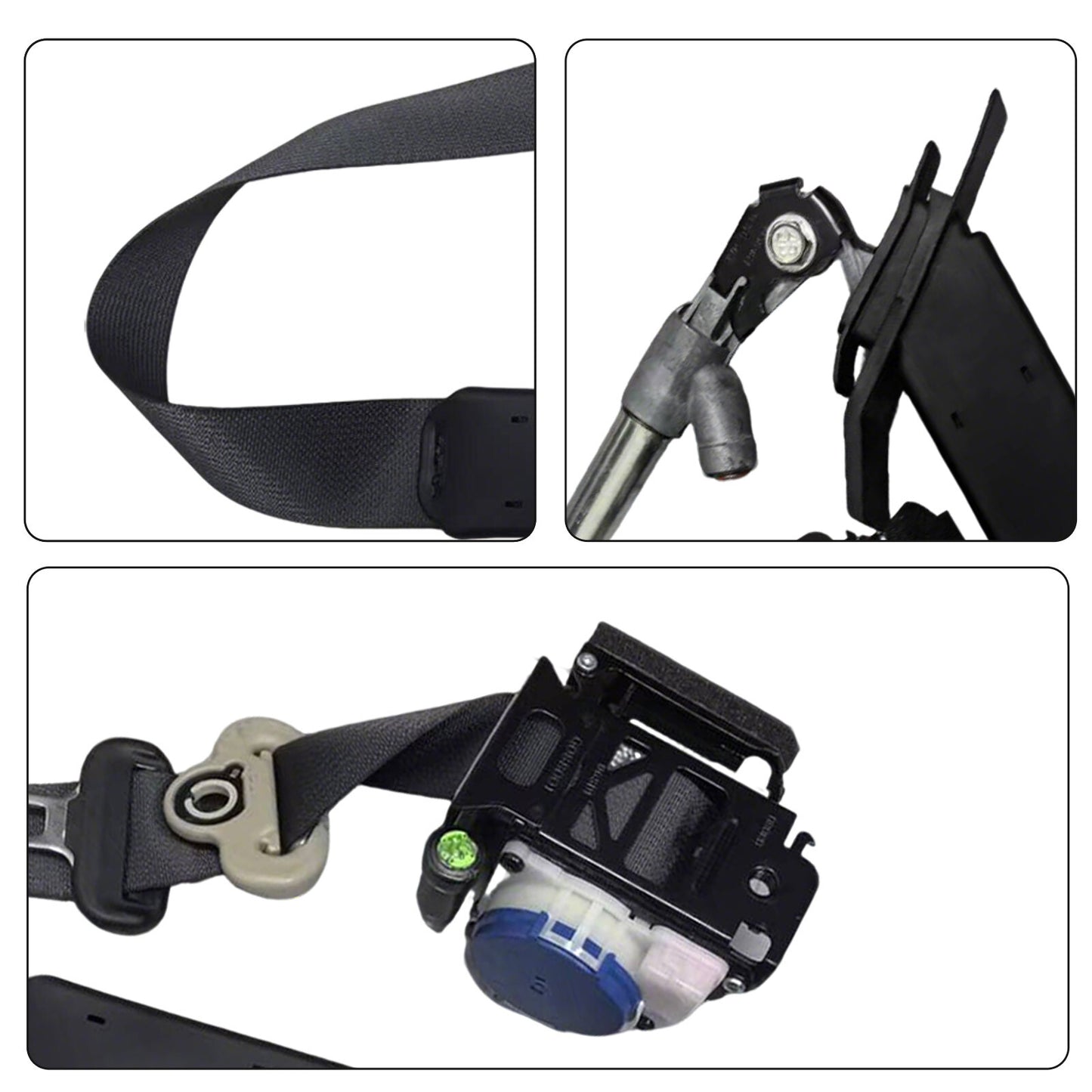 for Nissan Rogue 2014-2024 Front Right Side for Seat Belt 3 Point Inertia Safety Q