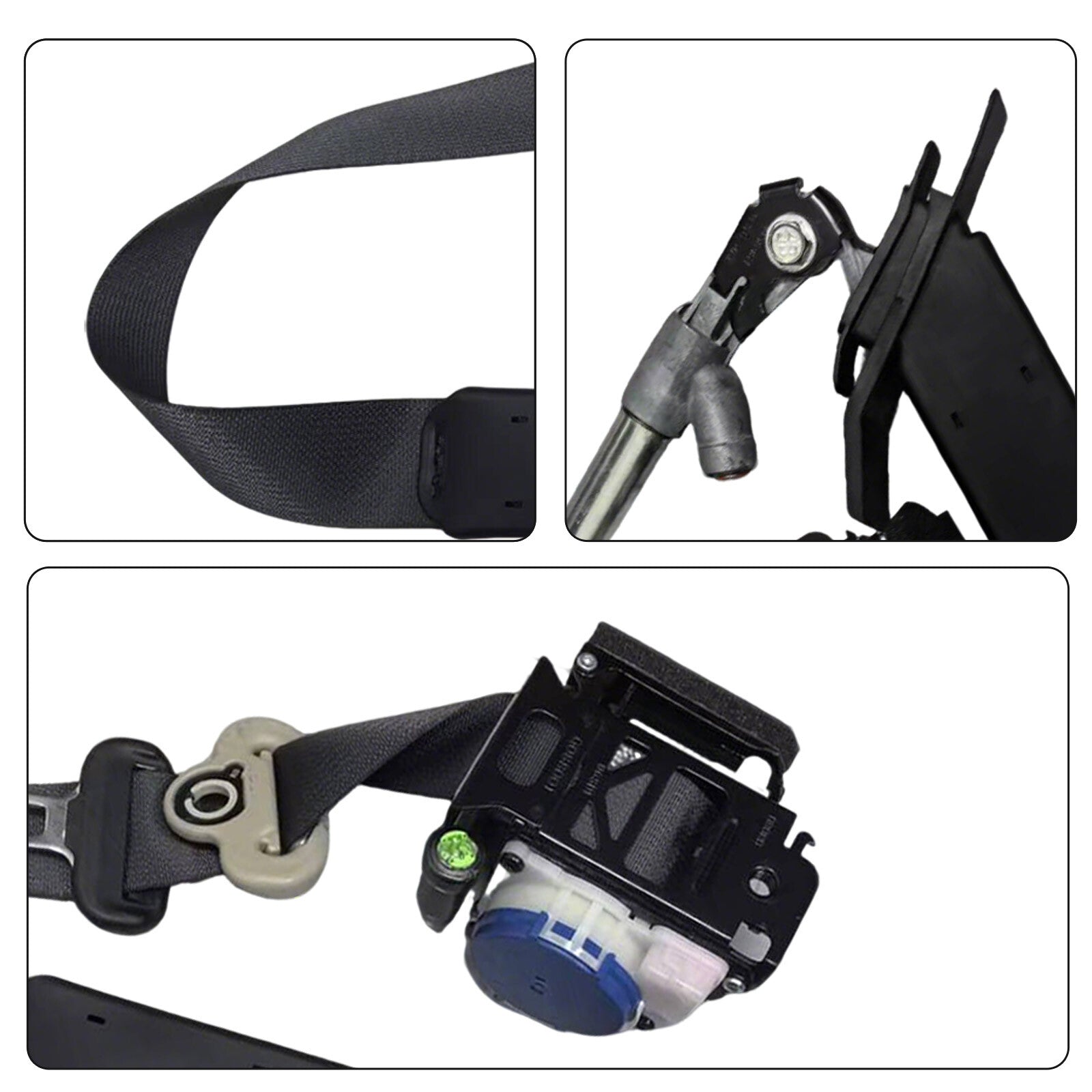 for Nissan Rogue 2014-2024 Front Right Side for Seat Belt 3 Point Inertia Safety Q