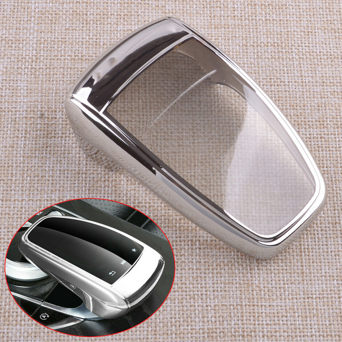 Silver multimedia mouse protection film fits for Mercedes Benz W205 W213 X253 GLC Q