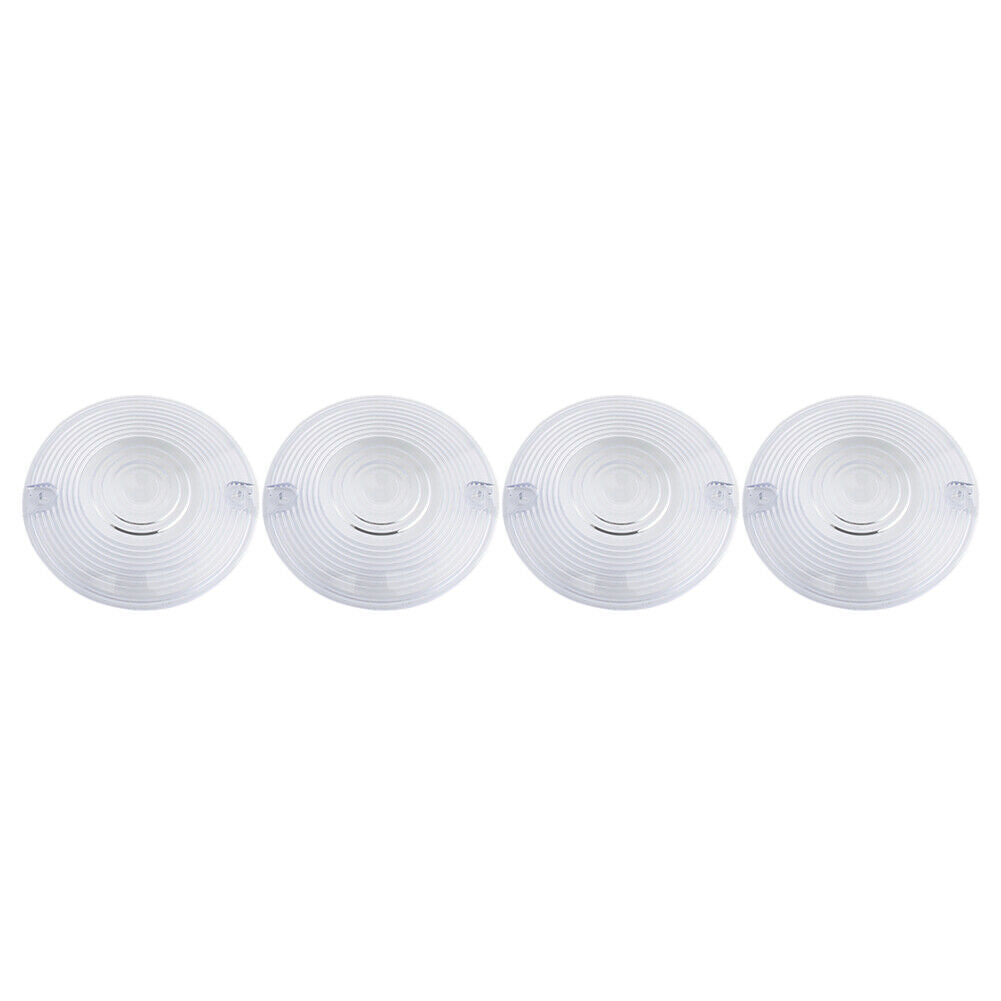 Front Rear Turn Signal Light Clear Lens Cover for Harley Davidson Electra Glide Q