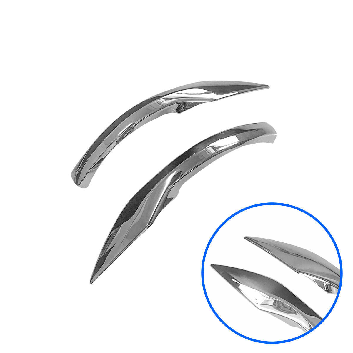 Chrome Rearview Side Mirror Cover Trim Strips ABS for Honda HR-V HRV 2022-2023