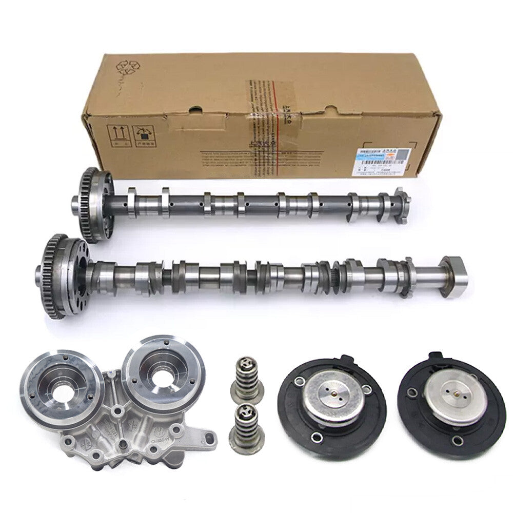 Original equipment manufacturer (OEM) engine intake and exhaust camshaft kits for Audi for A4 , for A5 , for A6 , Q5, and for Volkswagen for Golf 2.0